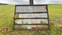 7' 8'' X 6' SHEETED DOOR