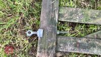 15' 10'' WOODEN FIELD GATE - 2