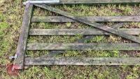 15' 10'' WOODEN FIELD GATE - 4