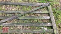15' 10'' WOODEN FIELD GATE - 7