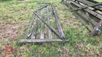 15' 10'' WOODEN FIELD GATE - 12