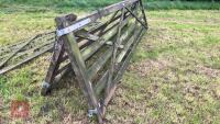 16' WOODEN FIELD GATE - 4
