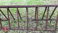 2 X 14' 11'' CATTLE FEED BARRIERS - 3