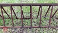 2 X 14' 11'' CATTLE FEED BARRIERS - 4