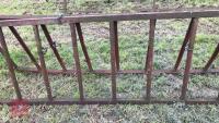 2 X 14' 11'' CATTLE FEED BARRIERS - 14