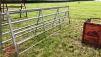 12' 7'' HEAVY DUTY GALVANISED GATE