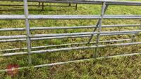 12' 7'' HEAVY DUTY GALVANISED GATE - 5