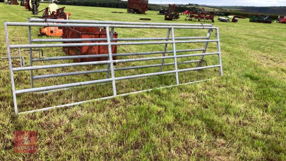 14' HEAVY DUTY GALVANISED GATE