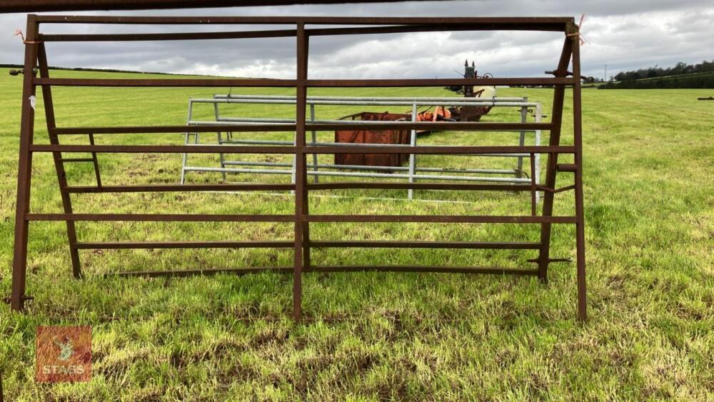 2 X 10' 10'' LONG METAL GATES