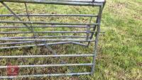 2 X 14' GALVANISED GATES - 7