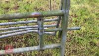 2 X 14' GALVANISED GATES - 8