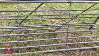 2 X 14' GALVANISED GATES - 13