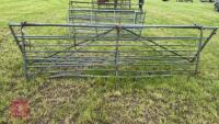 2 GALVANISED GATES