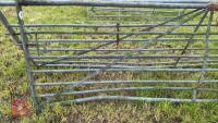 2 GALVANISED GATES - 2