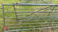 2 GALVANISED GATES - 11