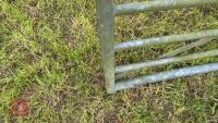 2 GALVANISED GATES - 12