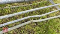 2 X 14' GALVANISED GATES - 4
