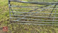 2 X 14' GALVANISED GATES - 5