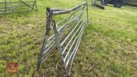 2 X 14' GALVANISED GATES - 8