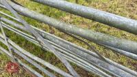 2 X 14' GALVANISED GATES - 11
