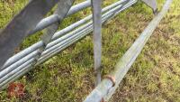 2 X 14' GALVANISED GATES - 4