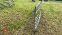 2 X 14' GALVANISED GATES - 5