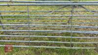 2 X 14' GALVANISED GATES - 11