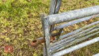 2 X 14' GALVANISED GATES - 13