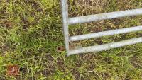 2 X 14' GALVANISED GATES - 14