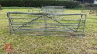 2 X 12' GALVANISED GATES - 7