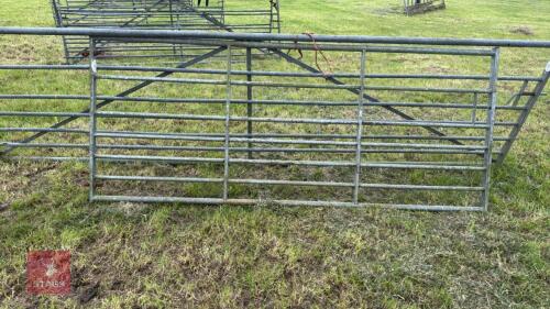 9' GALVANISED GATE