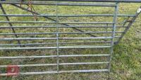 9' GALVANISED GATE - 2