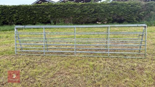 16' GALVANISED GATE