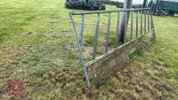 15' CATTLE FEED BARRIER - 6