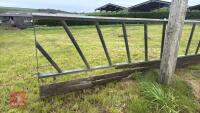 15' CATTLE FEED BARRIER - 8