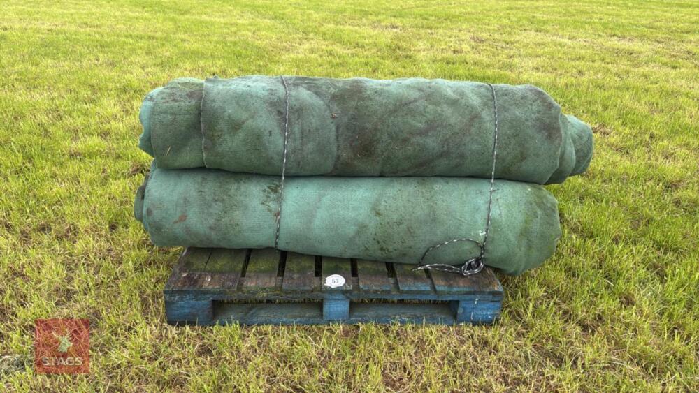 LARGE SILAGE FELT NET COVER