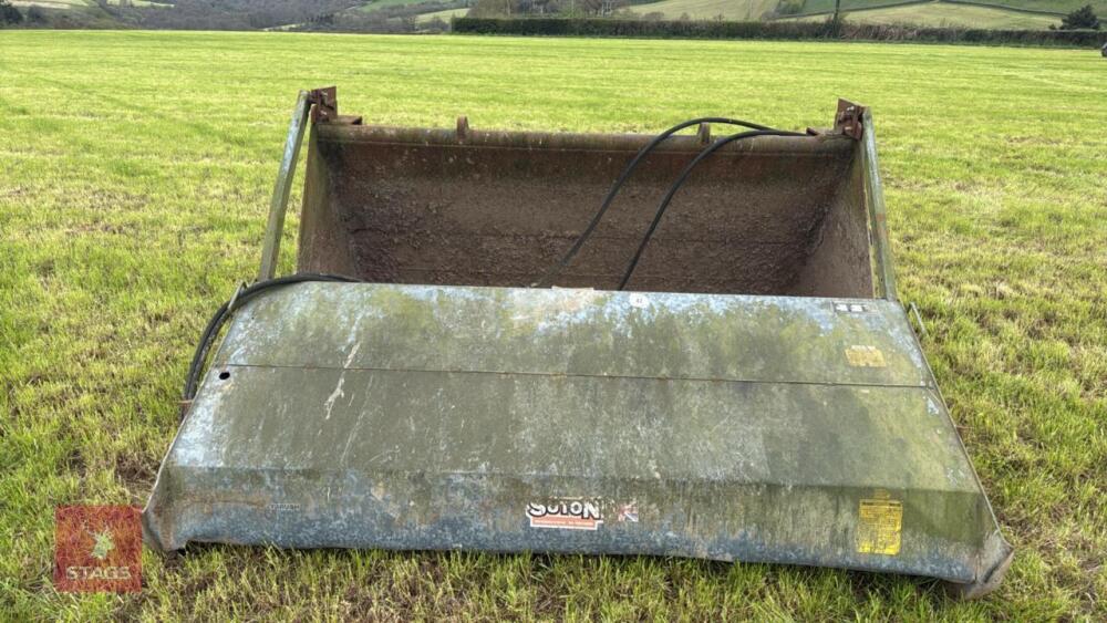 TELEHANDLER 7&rsquo; 6&rsquo;&rsquo; BUCKET BRUSH