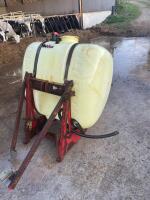 600 LITRE FRONT SPRAYER TANK - 22