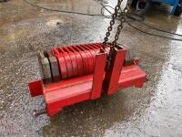 FRONT TRACTOR WAFER WEIGHTS - 15
