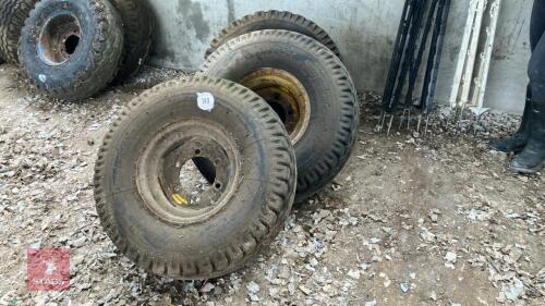 4 X 6 STUD TRAILER WHEELS