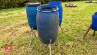3 HOMEMADE PHEASENT FEEDERS - 4