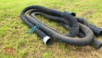 4 LENGTHS OF DRAIN PIPE & FLEXI COIL - 17