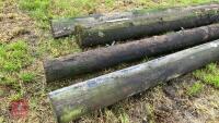 4 TELEGRAPH POLES - 2