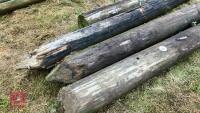 4 TELEGRAPH POLES - 2