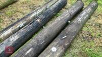 4 TELEGRAPH POLES - 3