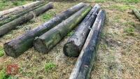 4 TELEGRAPH POLES - 6