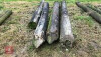 4 TELEGRAPH POLES - 9