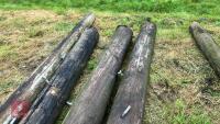 4 TELEGRAPH POLES - 11