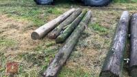 5 TELEGRAPH POLES - 6