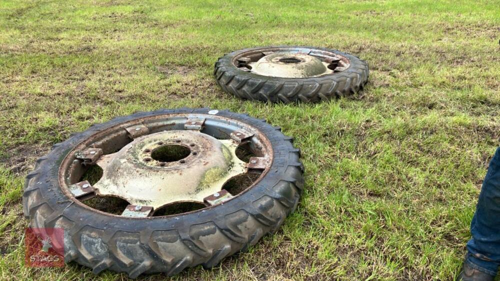 2 MICHELIN ROW CROP WHEELS